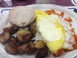 Breakfast Omelet at Longshots in Lake George