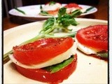 Fresh Mozzarella, Tomato and Basil 'Sandwiches'