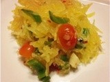 Garden Vegetable Spaghetti Squash