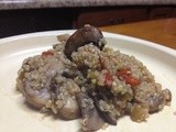 Mushroom and Lemon Quinoa