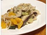 Shiitake Mushroom Lemon Wine Pasta