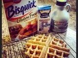 Super Easy Vegan, Gluten-Free Banana Waffles