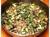 Swiss Chard with Sprouted Green Lentils & Wild Rice