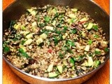 Swiss Chard with Sprouted Green Lentils & Wild Rice