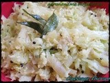 Cabbage thoran