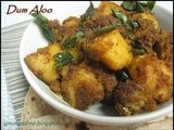 Dum  Aloo without Yogurt