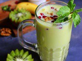 Avocado Kiwi Green Smoothie