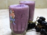 Black Grapes and Dates Smoothie