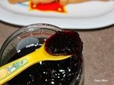 Black grapes Jam / Easy Microwave Black Grapes Jam