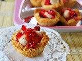 Bread Jam Fruit Cups