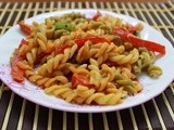 Creamy Vegetable Pasta / Creamy Vegetable Fusilli