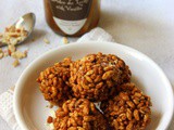 Dulce De Leche Nutty Puffed Rice Balls