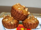 Eggless Banana Muffin / Vegan Banana Muffins