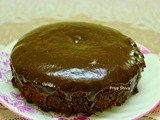 Eggless Chocolate Coffee Cake