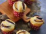 Eggless Plum Muffin Recipe