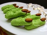 Eggless Sugar Cookies / Halloween witch finger cookies