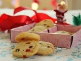 Eggless Tutti-Frutti Cookies