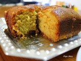 Eggless Whole wheat Cake / Atta Cake