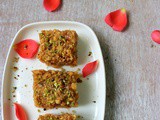 Gulkand paneer burfi