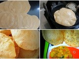 How to Make Soft Poori / Indian Puri recipe