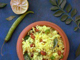 Lemon Aval Upma Recipe