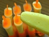 Mango Frozen Yogurt Popsicle