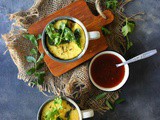 Mug Khaman Dhokla Recipe