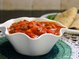 Mushroom Capsicum Masala