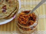 Nellikai Thokku / Gooseberry Instant Pickle / Grated Amla Pickle