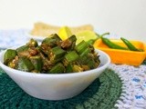 Okra Stir Fry / Bhindi ki sabzi / Stir-fried Okra