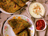 Palak Paratha Recipe