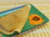 Sago Dosa / Sabudana Dosa