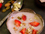 Strawberry Phirni Recipe