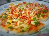 Veg Pizza / Easy Pizza dough recipe / Pizza Base Recipe