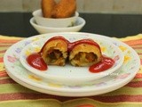 Vegetable Stuffed Bread Rolls