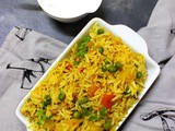Vegetable Tahiri / Tehri Recipe