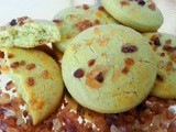 Frollini panna e té verde (Cream and Green-Tea Shortbread Biscuits)