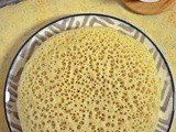 Baghrir / Beghrir ~ Moroccan Semolina Pancakes