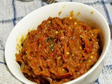 Baingan Ka Bartha/ Brinjal Curry - Microwave Cooking