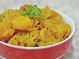 Bandhakopir Tarkari/ Dalna/ Ghonto ~ Bengal Cabbage Potato Curry
