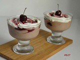 Black Forest Cheesecake Shots – Three years of blogging, Alhamdulillah