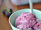 Blackberry Ice Cream