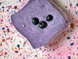 Blueberry Mousse {Eggless}