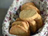 Brown Sugar Shortbread Cookies