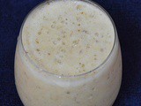 Cantaloupe Soya Milk Smoothie