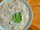 Carrot Raita ~ Carrot Yogurt Dip