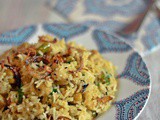 Chana Pulao ~ Chickpea Pilaf