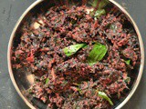 Cheera Upperi ~ Amaranth Stir Fry