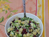 Chickpeas Pomegranate Salad