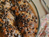 Chocolate Croissant Pudding